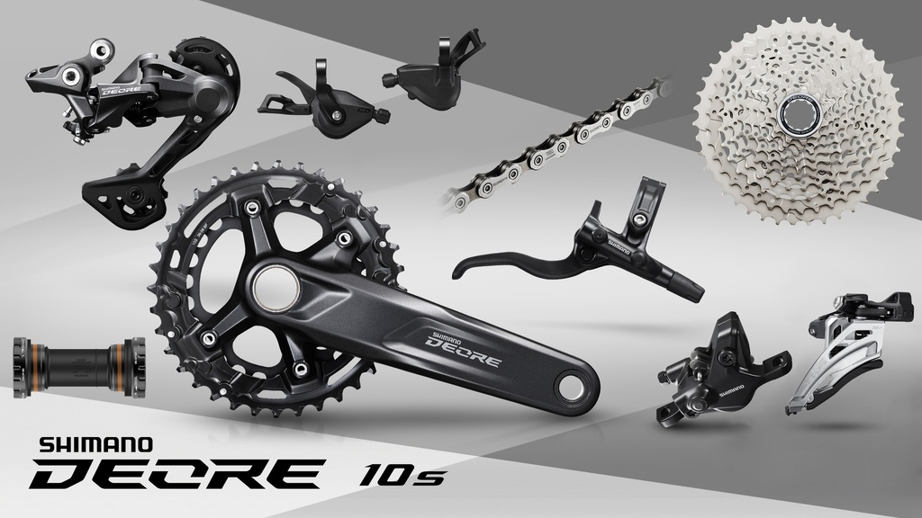 Group Set MTB SHIMANO Deore M4100 2x10 Hydraulic Neo Zigma